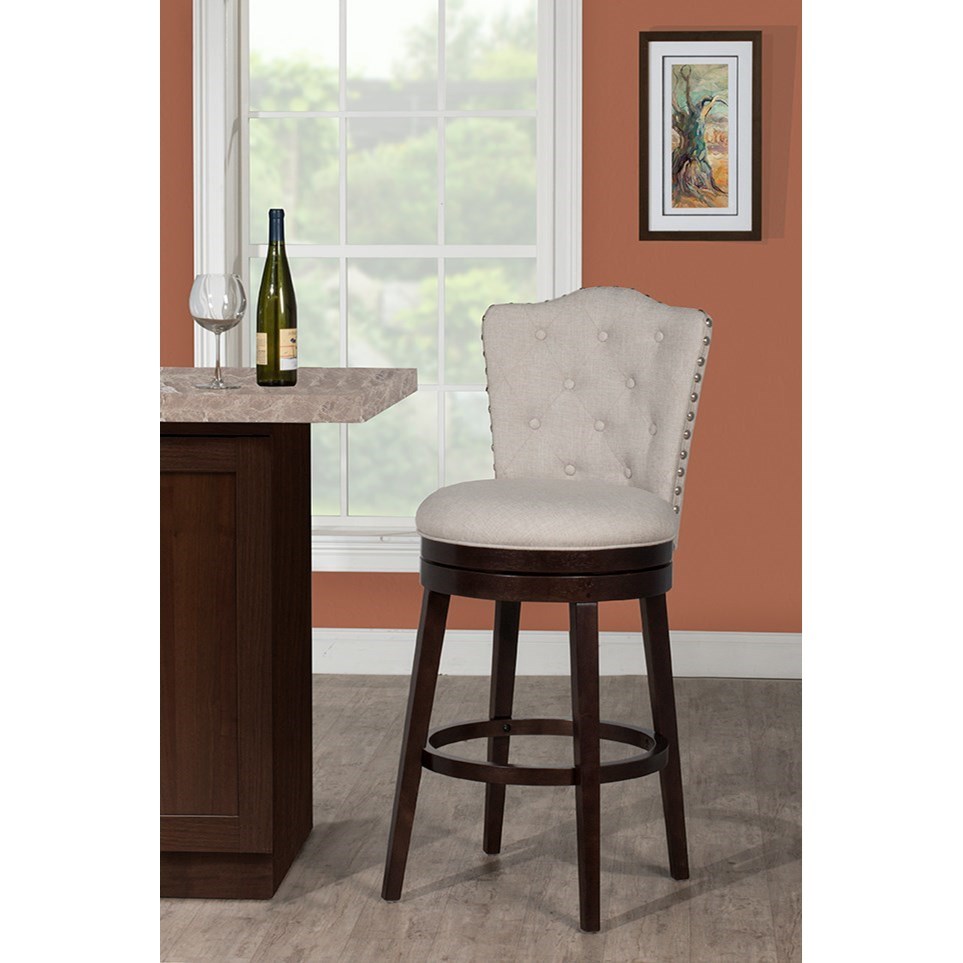 Hillsdale Edenwood Swivel Bar Stool