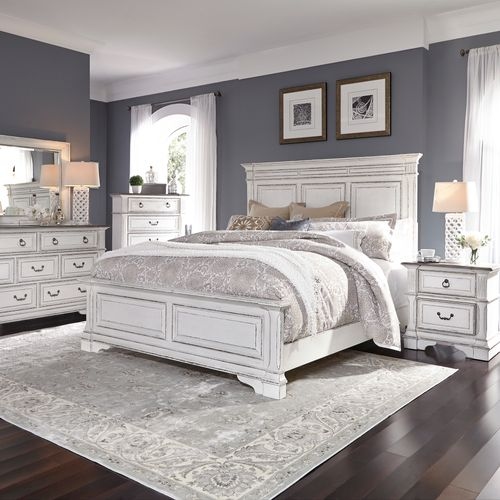 Liberty Furniture Abbey Park Queen Panel Bed