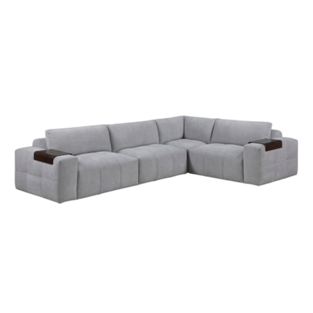 Casual 4-pc. L-Shape Sectional Sofa