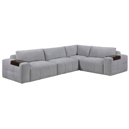 Casual 4-pc. L-Shape Sectional Sofa