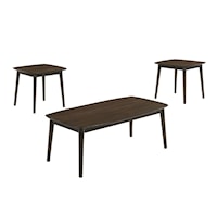 Mid Century Modern Coffee Table & 2 End Table Set