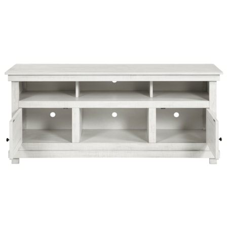 STEWART WHITE 60&quot; TV STAND |