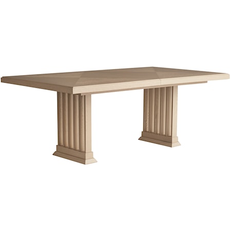 Contemporary Belaire Rectangular Dining Table