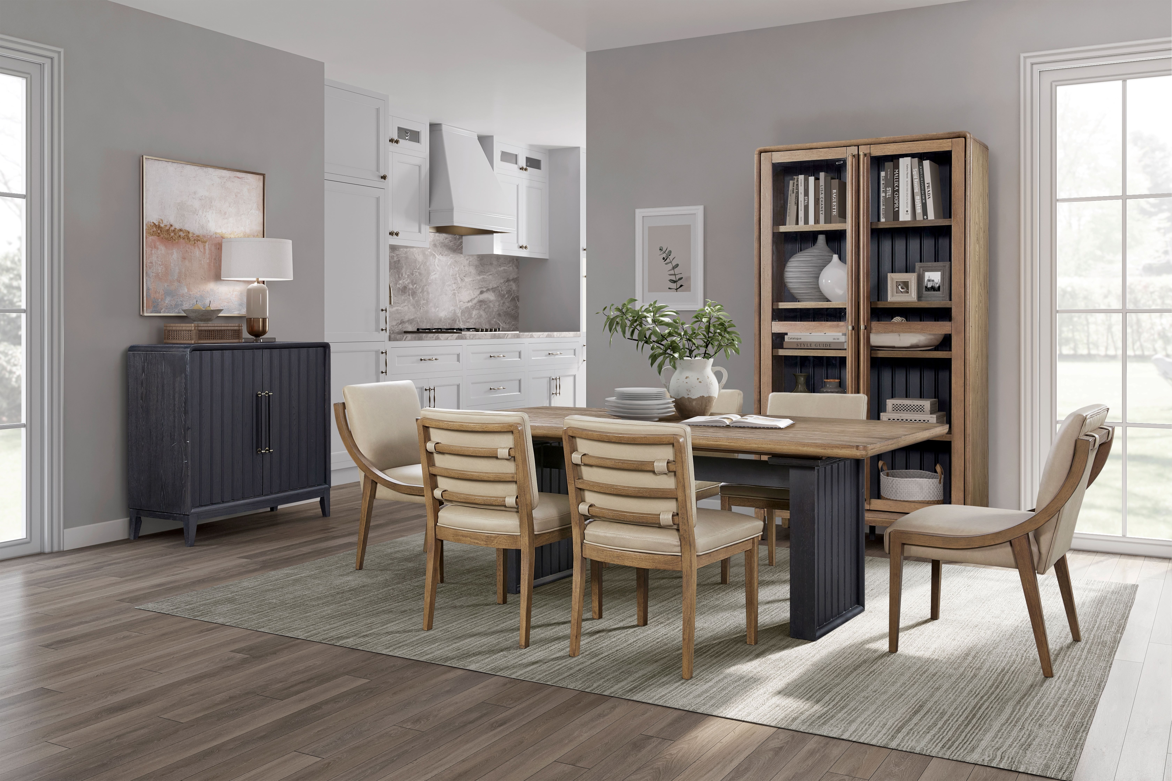 2-Door Channel Bar Cabinet