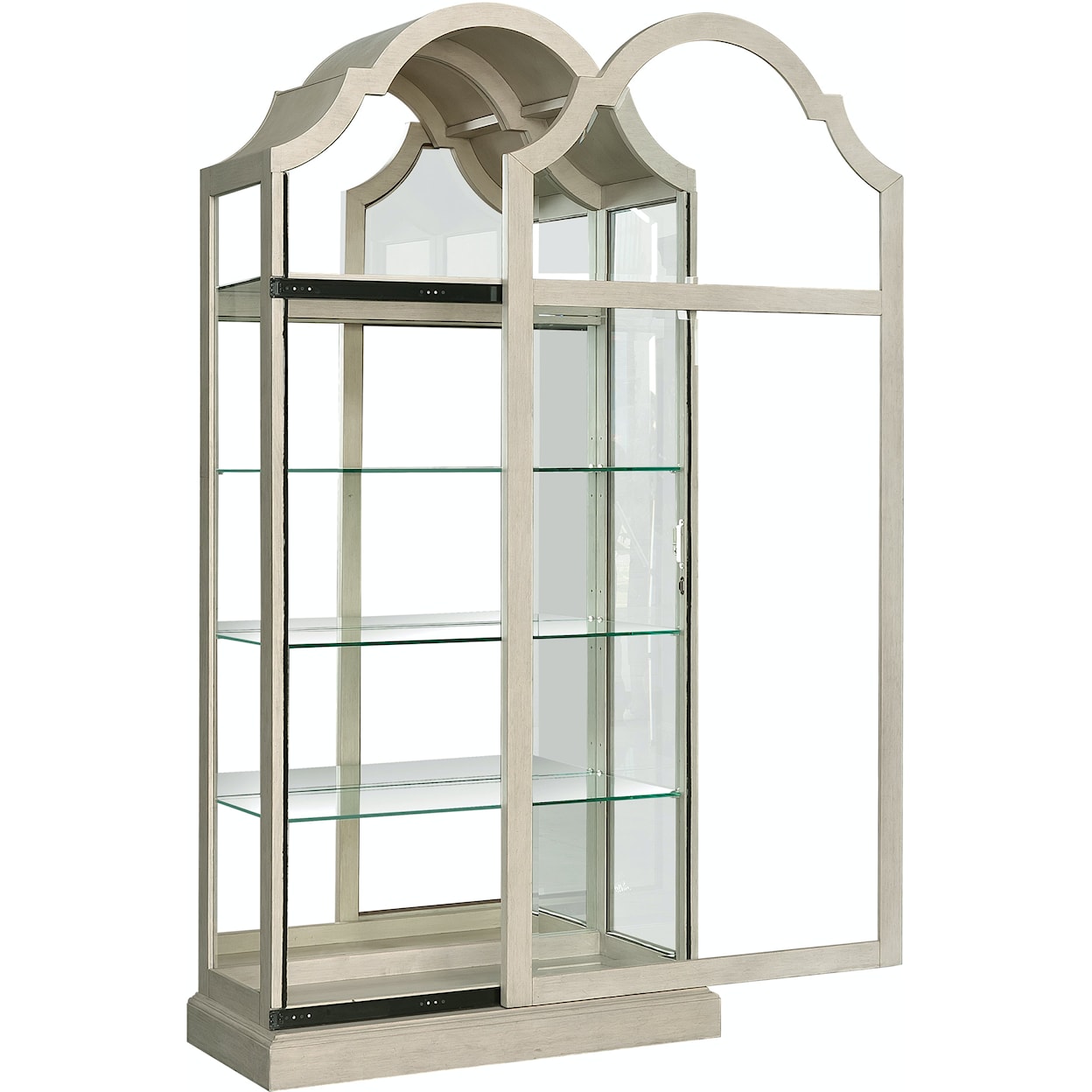 Pulaski Furniture Accents Collection Sliding Door Curio