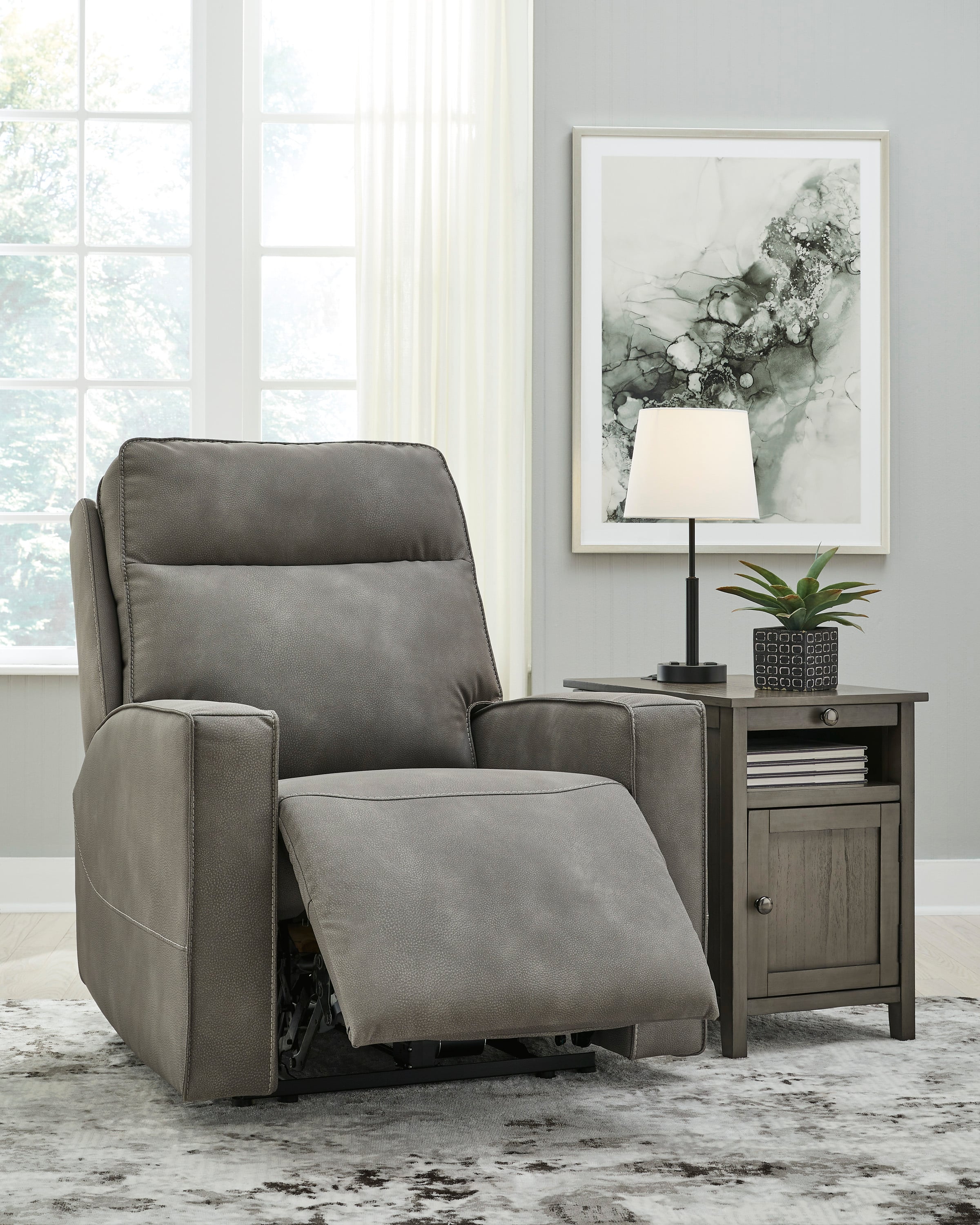 Ashley Furniture Signature Design NextGen Durapella 4510206 Contemporary Power Recliner with