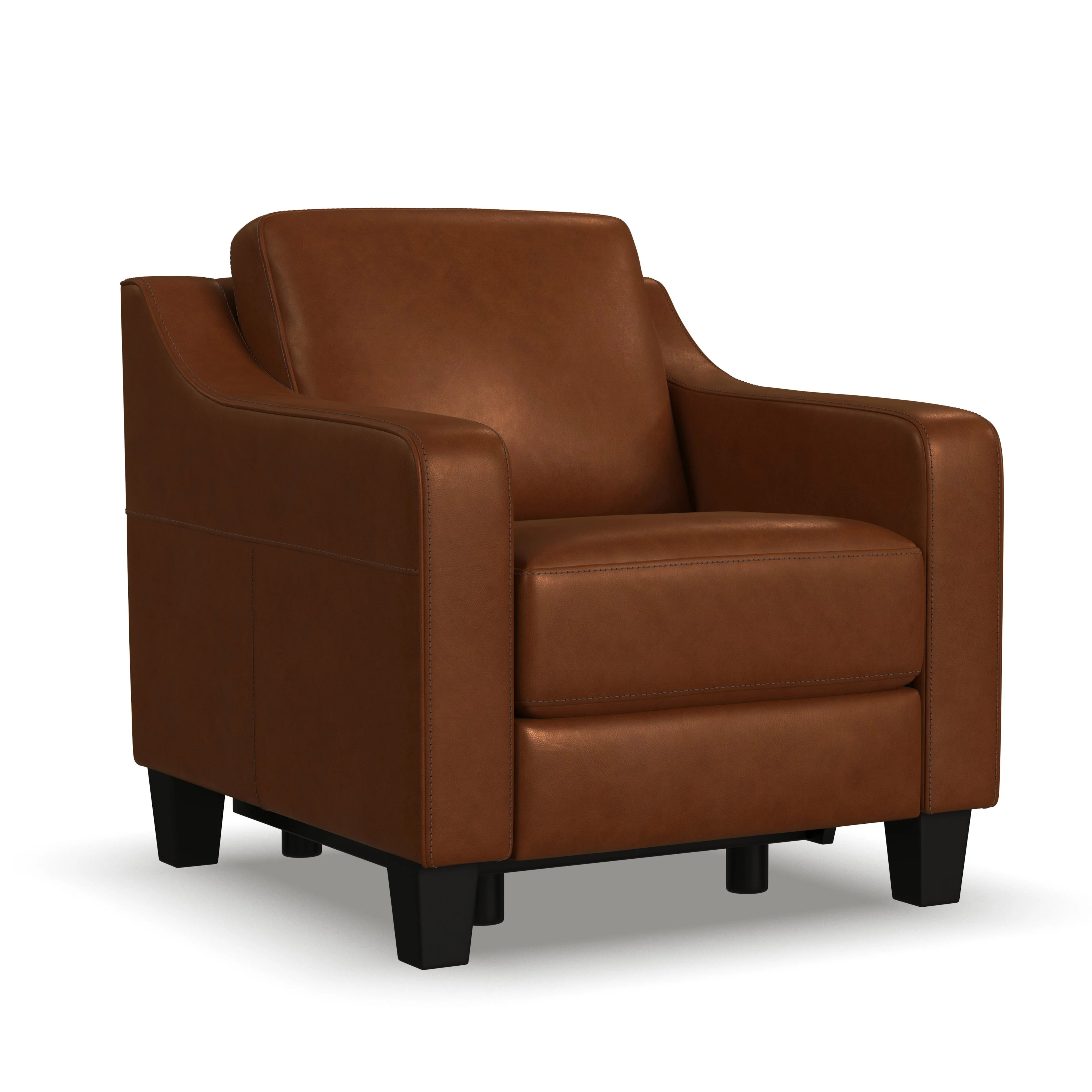 Flexsteel Sigmund 1118500P 65772 Transitional Leather Power Incliner