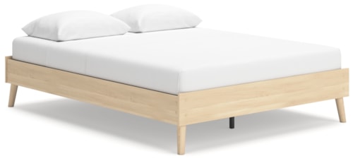 Casual Queen Platform Bed