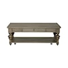 Libby Americana Farmhouse Rectangular Cocktail Table