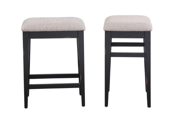 Winners Only Woodbridge DWBT45724E Rustic Upholstered CounterHeight