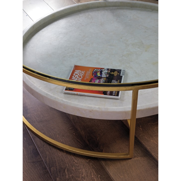 Artistica Cumulus Round 50-Inch Cocktail Table