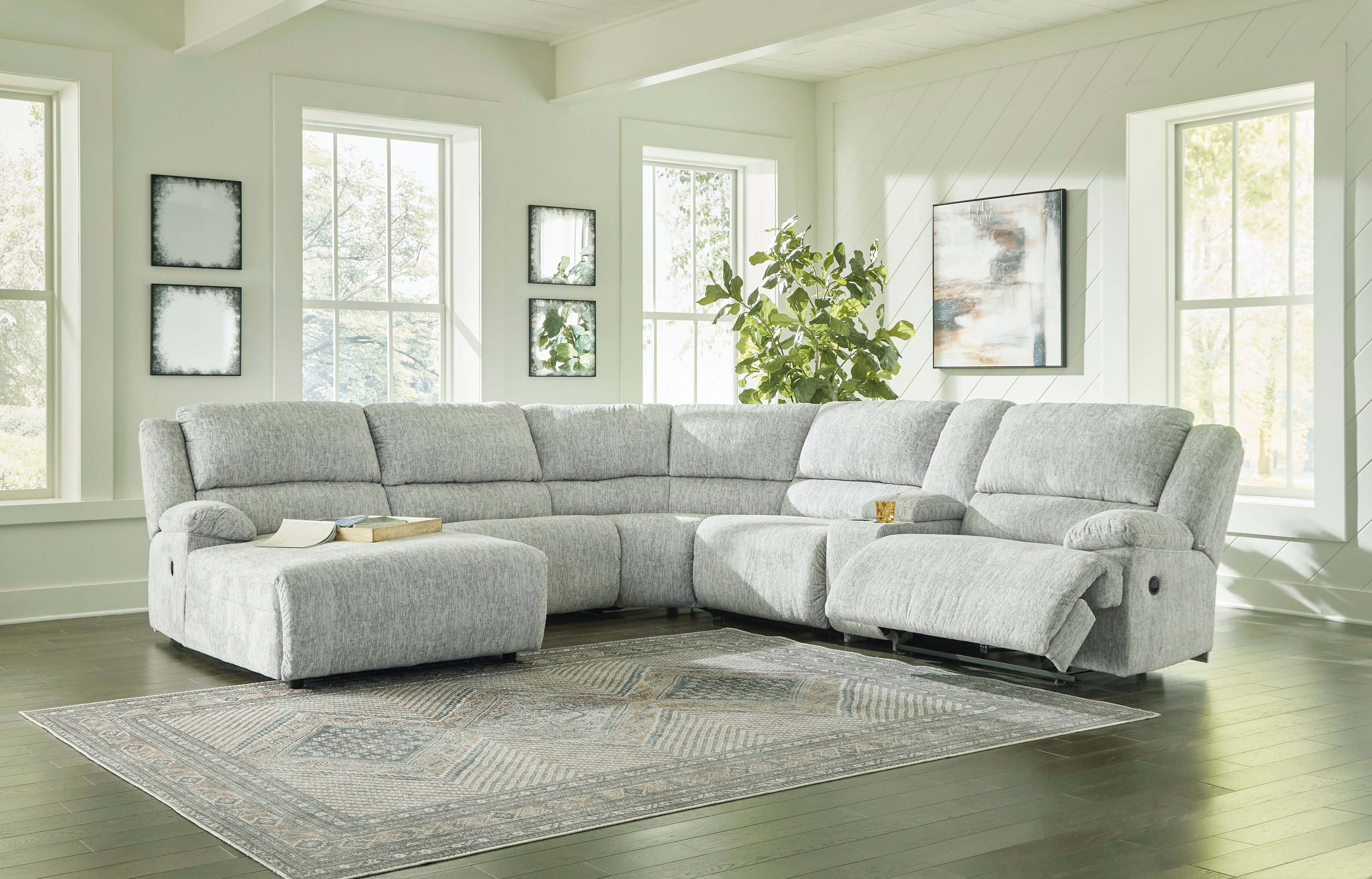 Signature Design By Ashley McClelland 29302S6 6-Piece Reclining ...