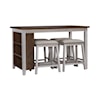 Liberty Furniture Brook Creek 5-Piece Counter Set