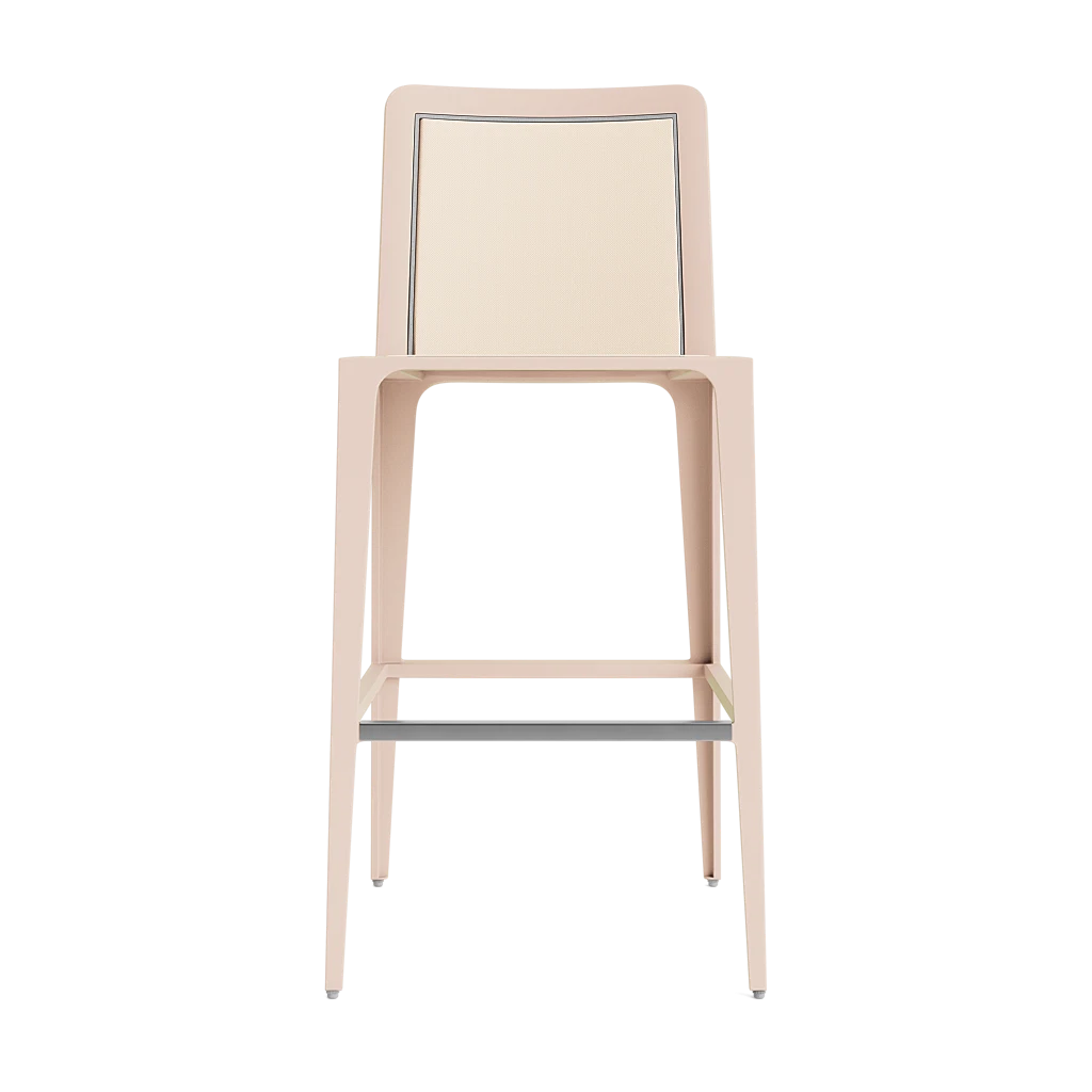 Brown Jordan Still Modern Armless Sling Barstool
