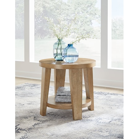 Round End Table