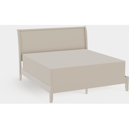 Adrienne King Rail System Sleigh Bed