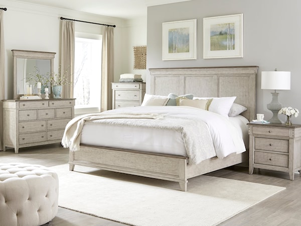 5-Piece King Panel Bedroom Set