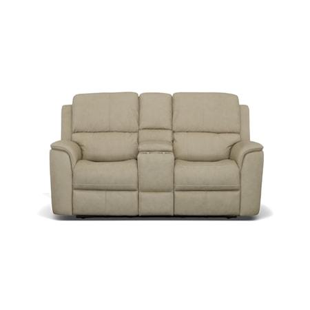 Reclining Console Loveseat