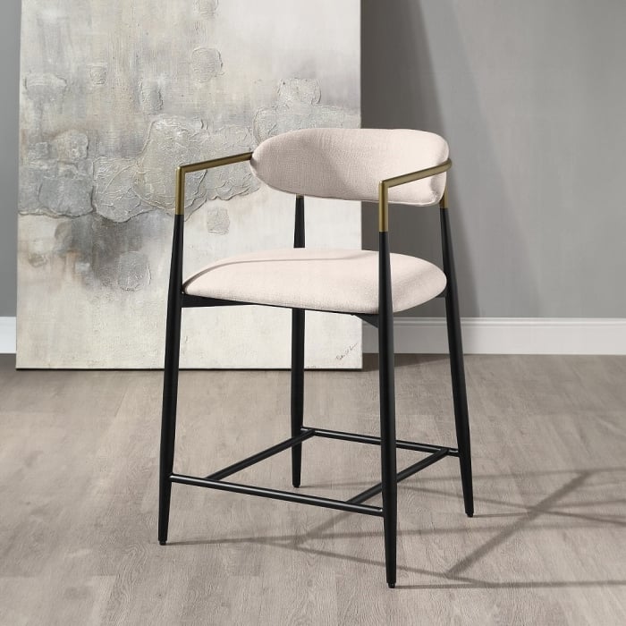 Set of 2 Counter-Height Chairs