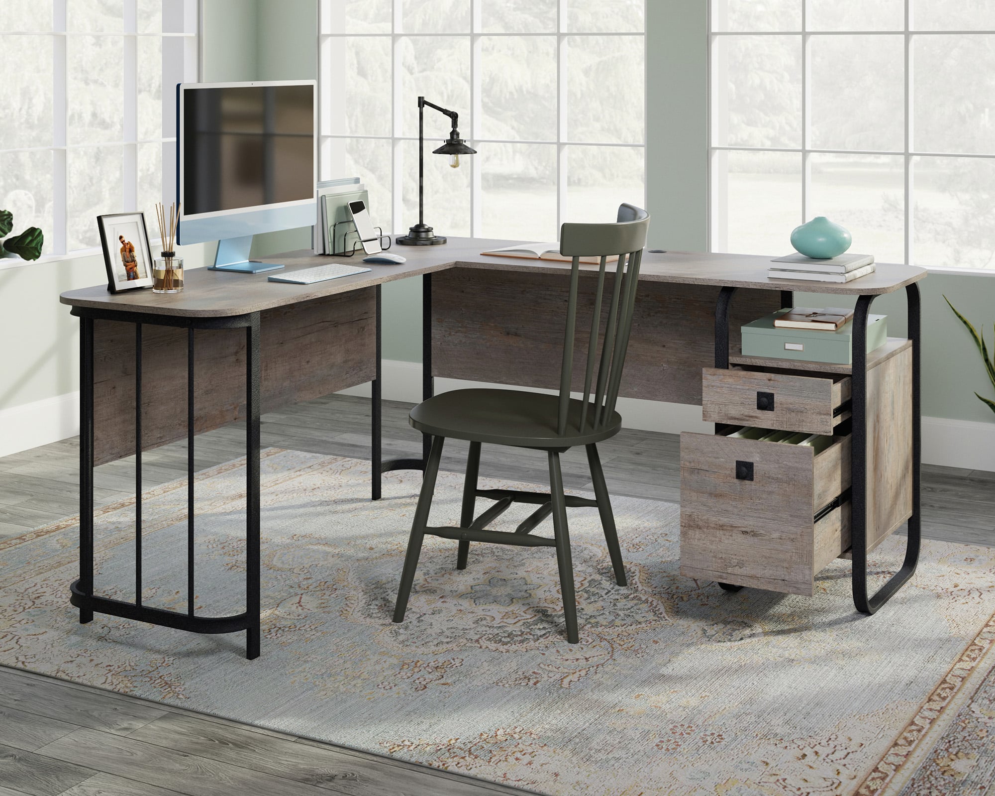 L-Shaped Computer Desk