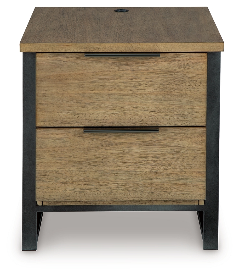 Signature Design by Ashley Montia Rectangular End Table
