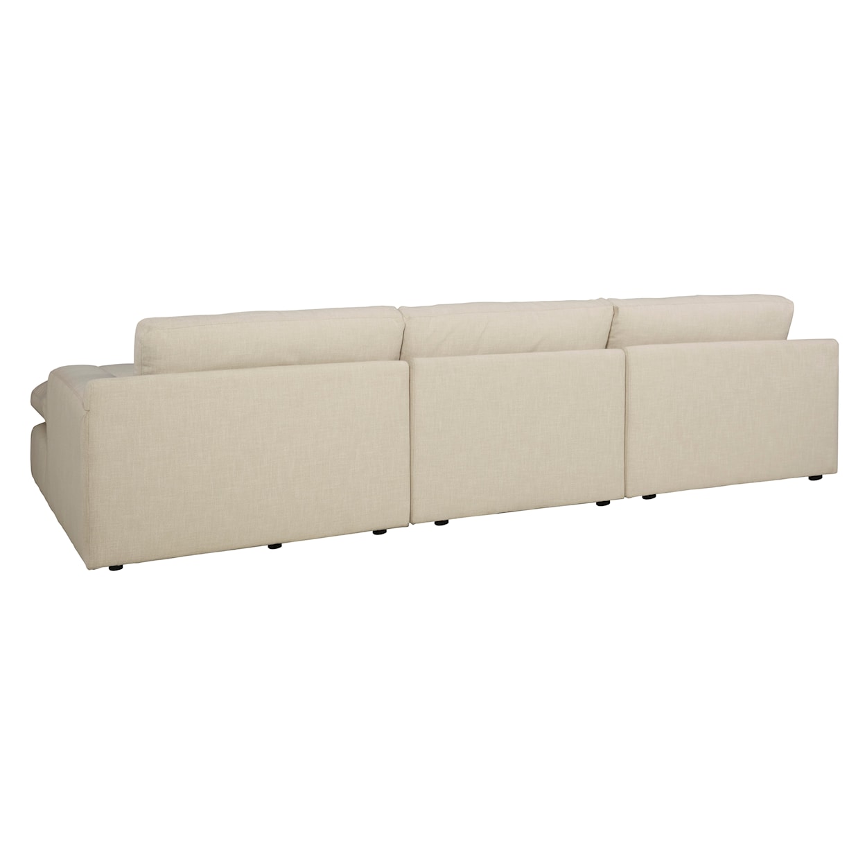 Benchcraft Elyza 3-Piece Modular Sectional with Chaise