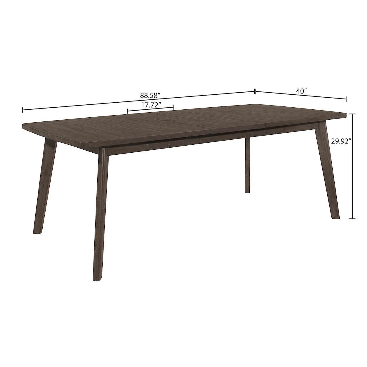 CM Ember Dining Table with Leaf