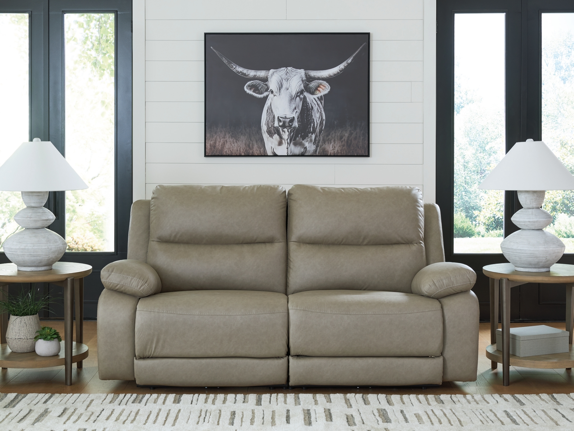 2-Piece Reclining Loveseat