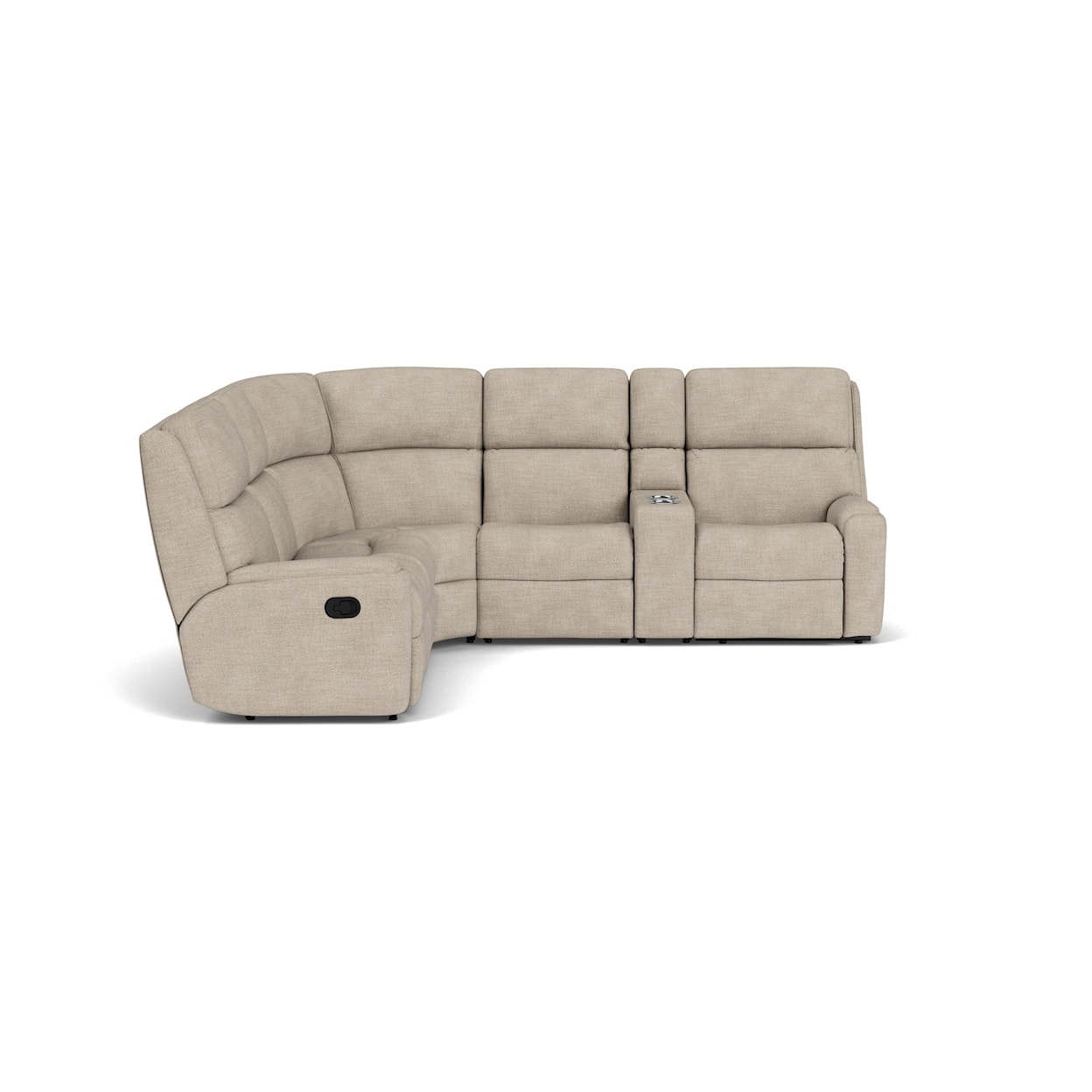 Flexsteel Rio 6 Piece Manual Reclining Sectional