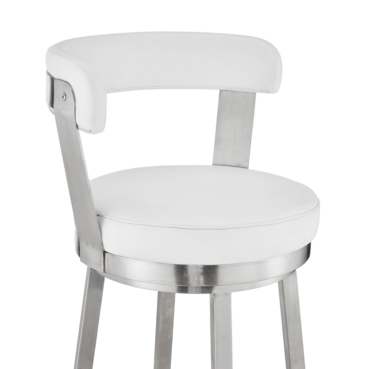 Armen Living Bryant Swivel Barstool