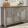 Libby Eclectic Living Accents 3-Door Accent Chest