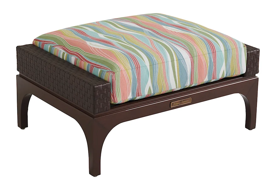 Abaco Ottoman by Tommy Bahama Outdoor Living at Jacksonville Furniture Mart