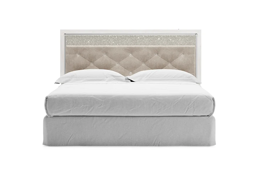 Altyra King/Cal King Upholstered Panel Headboard by Signature Design by Ashley at Home Furnishings Direct