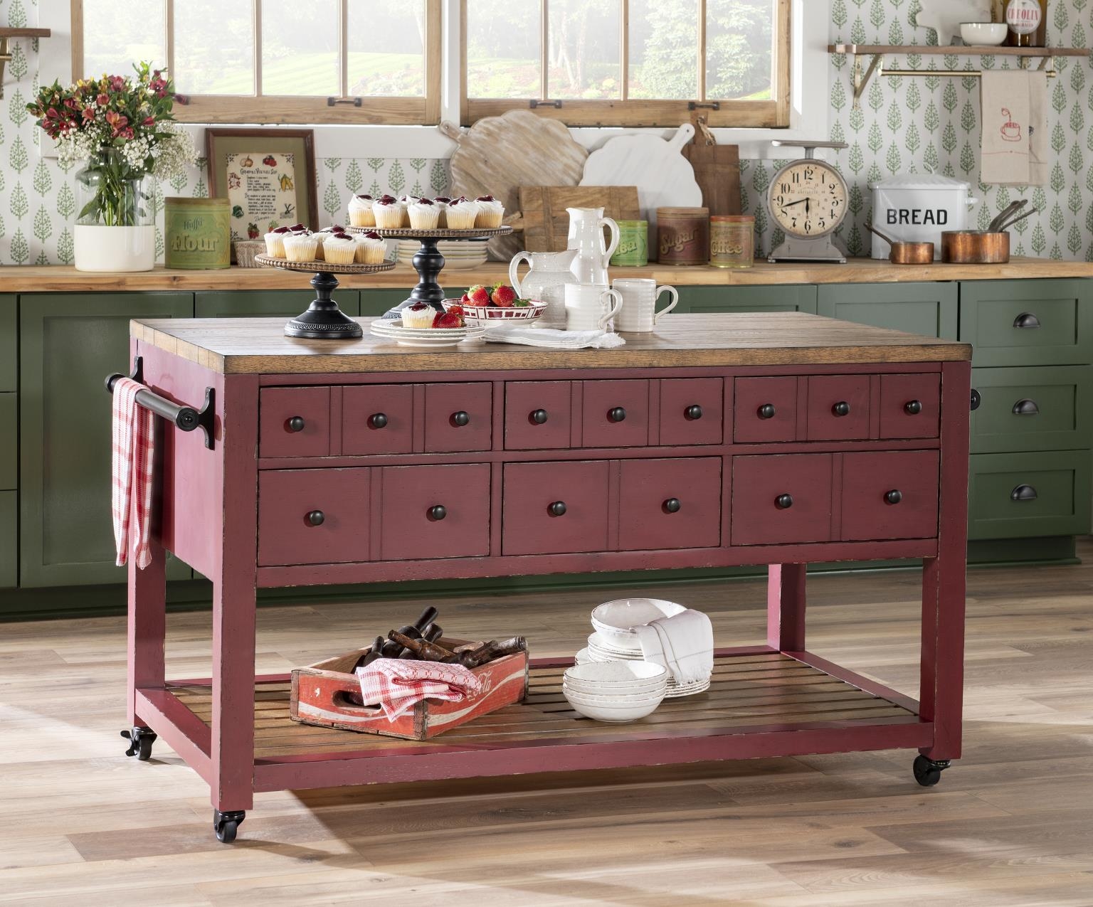 Legacy Classic Vintage Market Kitchen Island