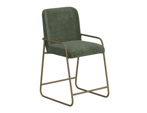 Transitional Upholstered 24" Barstool