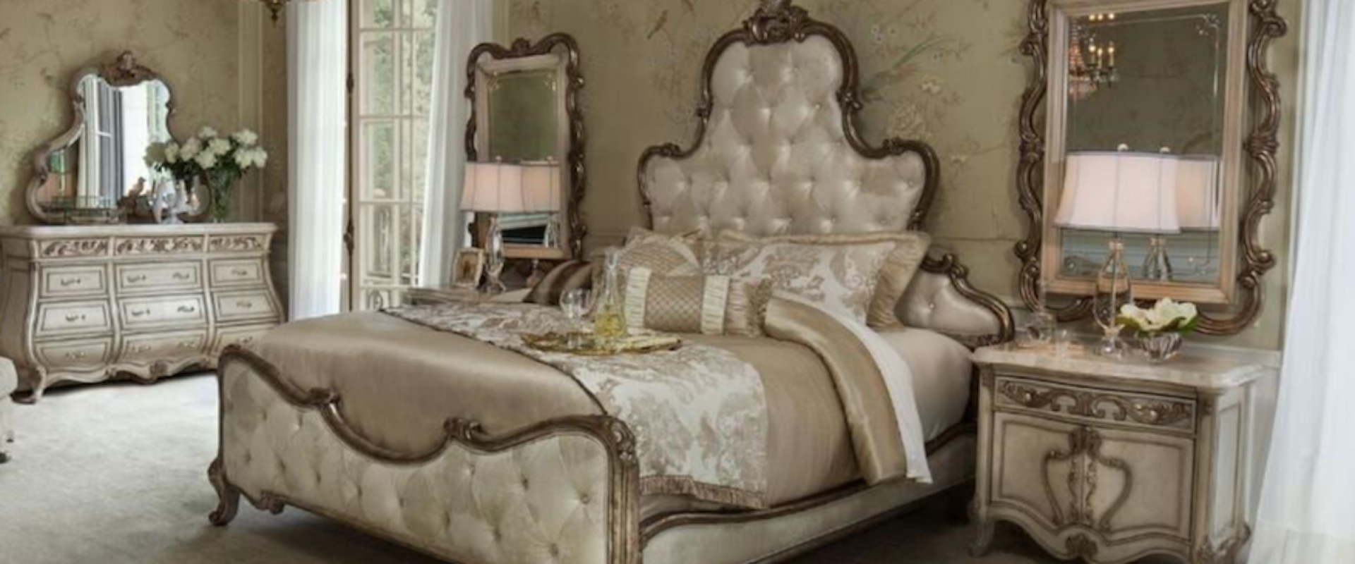 Traditional 7-Piece Queen Bedroom Set