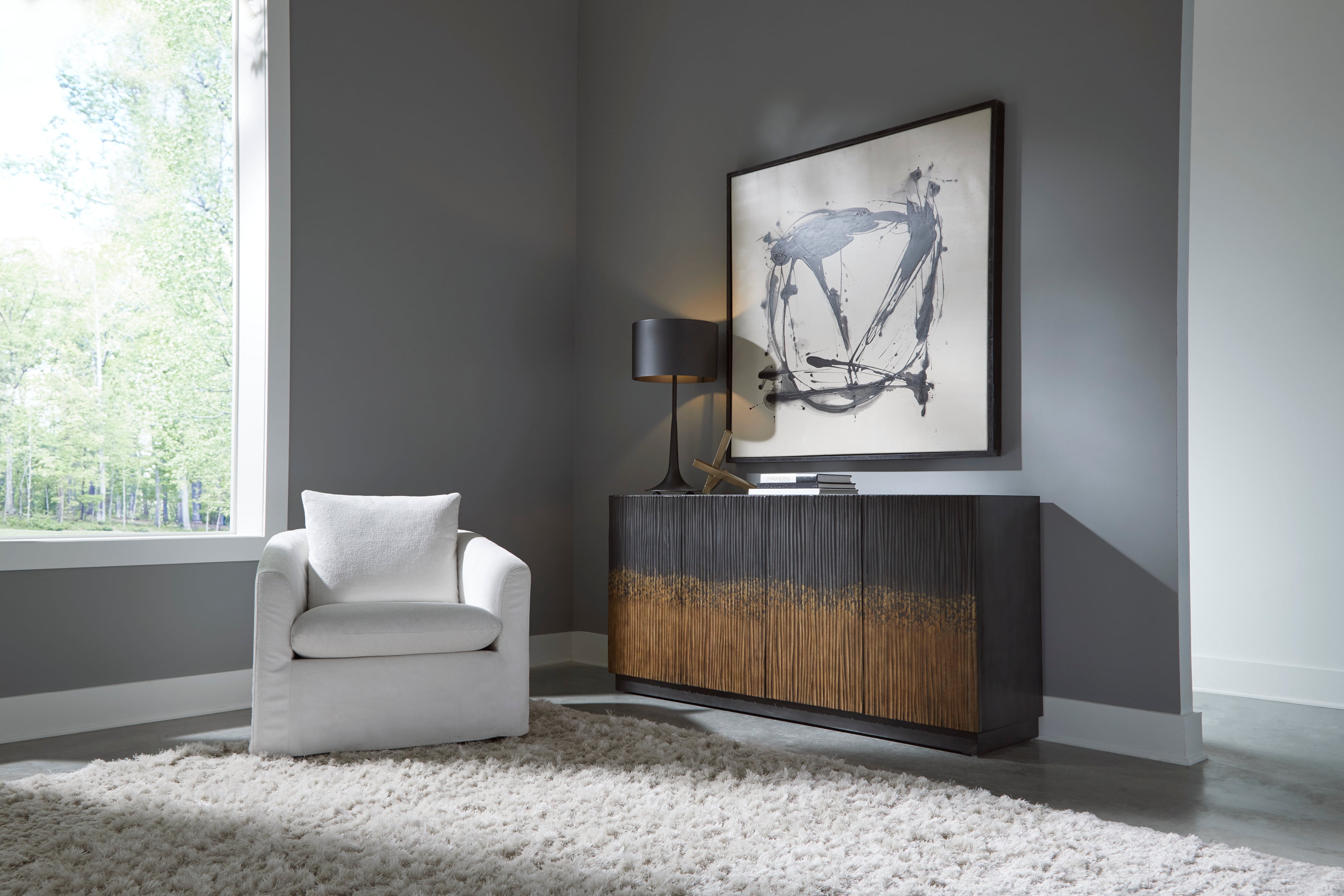 Liberty Furniture Fiore 4-Door Accent Cabinet