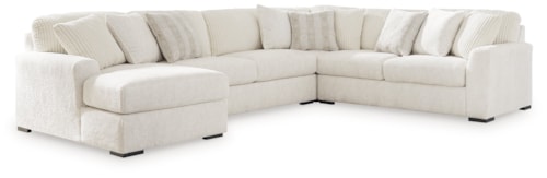 4-Piece Sectional With Chaise