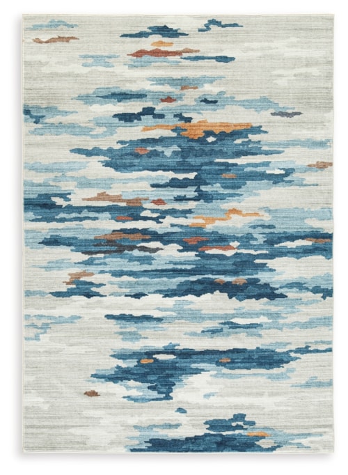 5' X 7' Washable Rug