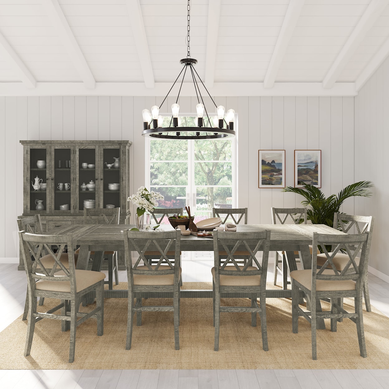 Jofran Telluride 11-Piece Dining Set