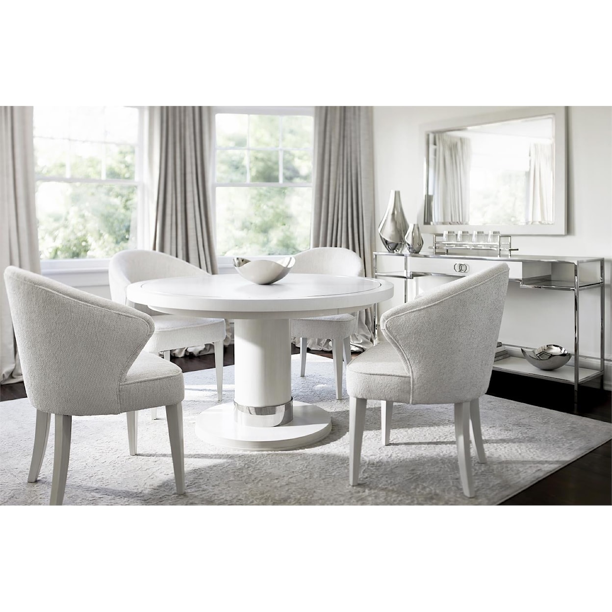 Bernhardt Silhouette 5-Piece Dining Set