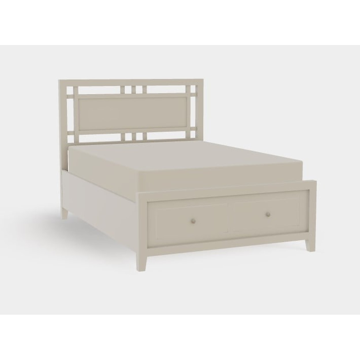 Mavin Atwood Group Atwood Full Footboard Storage Gridwork Bed