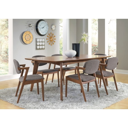 Malone 78-inch Wood Dining Table