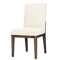 Farmhouse Upholstered Side Dining Chair