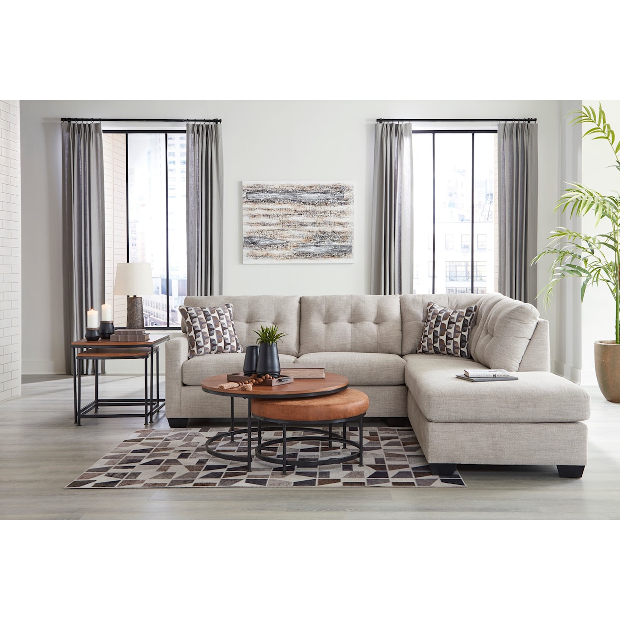 Ashley Furniture Signature Design Mahoney Sectional Sofa