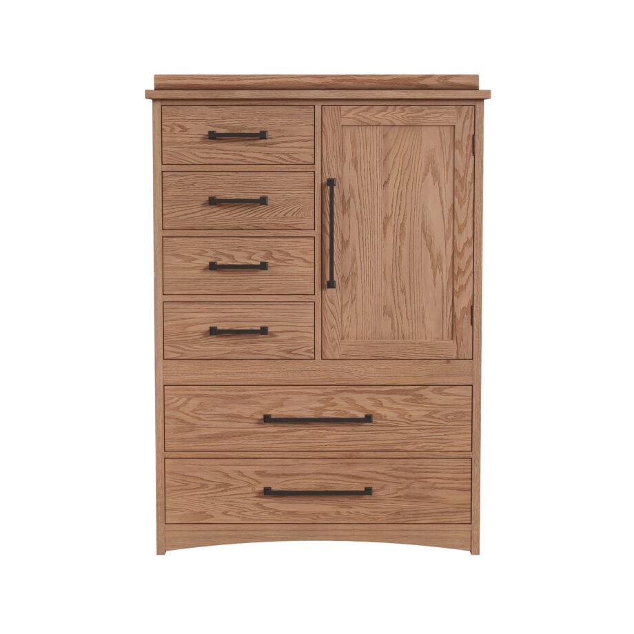 Intercon Oak Park 6 Drawer Chest W/Door