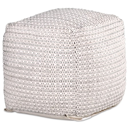 Handwoven Pouf