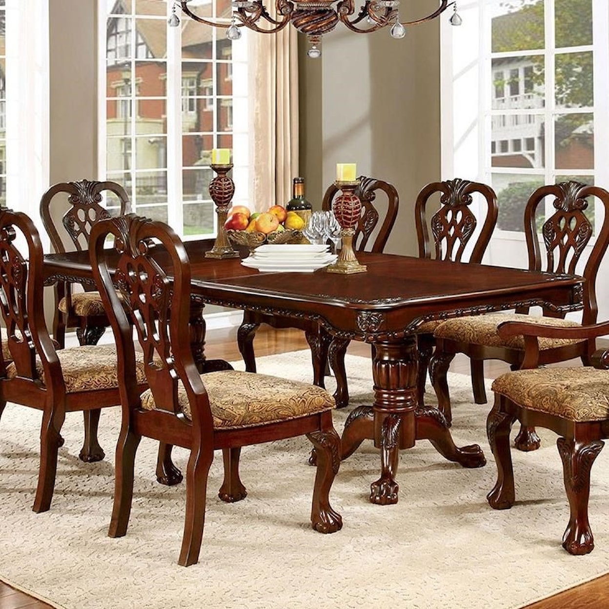Furniture of America Elana Dining Table
