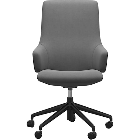 Laurel Large High-Back Office Chair w Arms