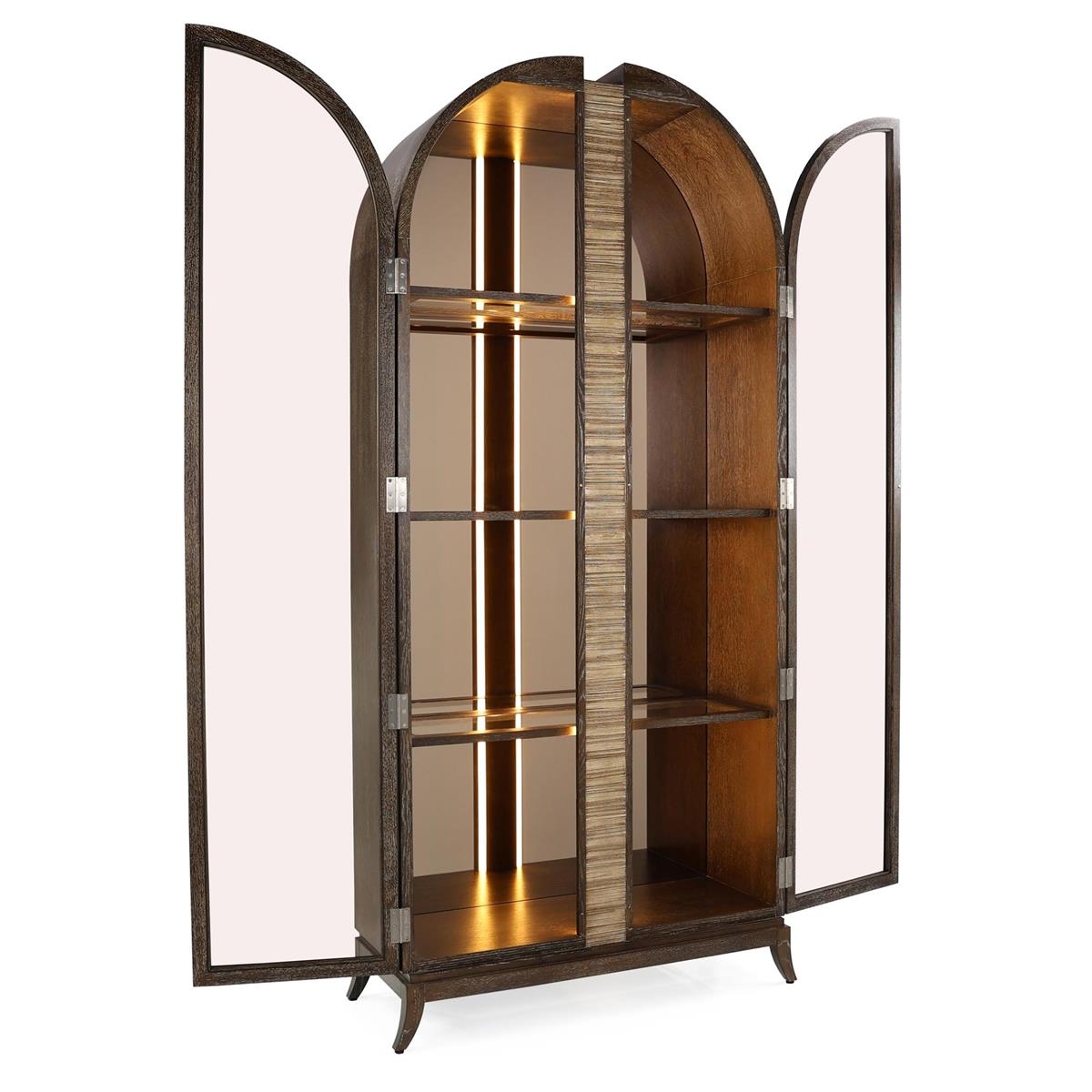Modern Classic Display Cabinet w/LED Lights